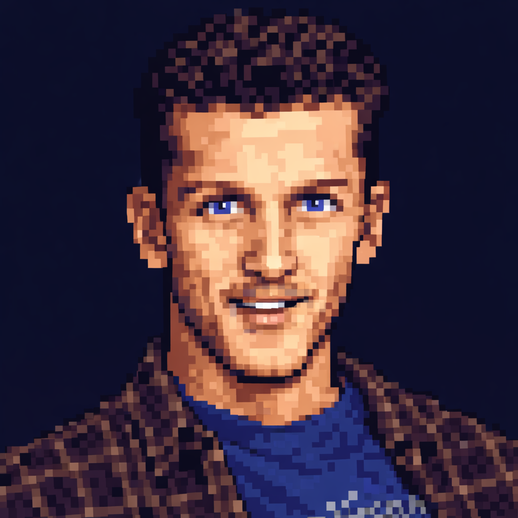 Tanner Hamilton — pixel art headshot